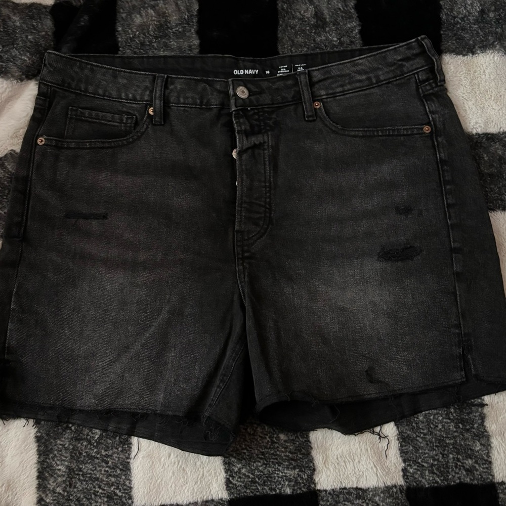 women’s old navy size 16 jean shorts